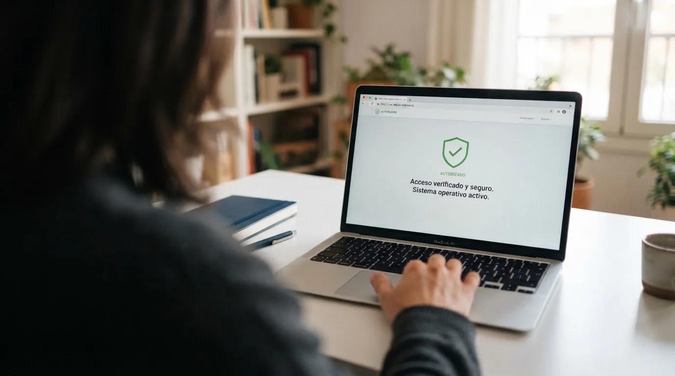 Pantalla del registro oficial de licencias de la DGOJ en un navegador, con el dominio .es visible en la barra de direcciones